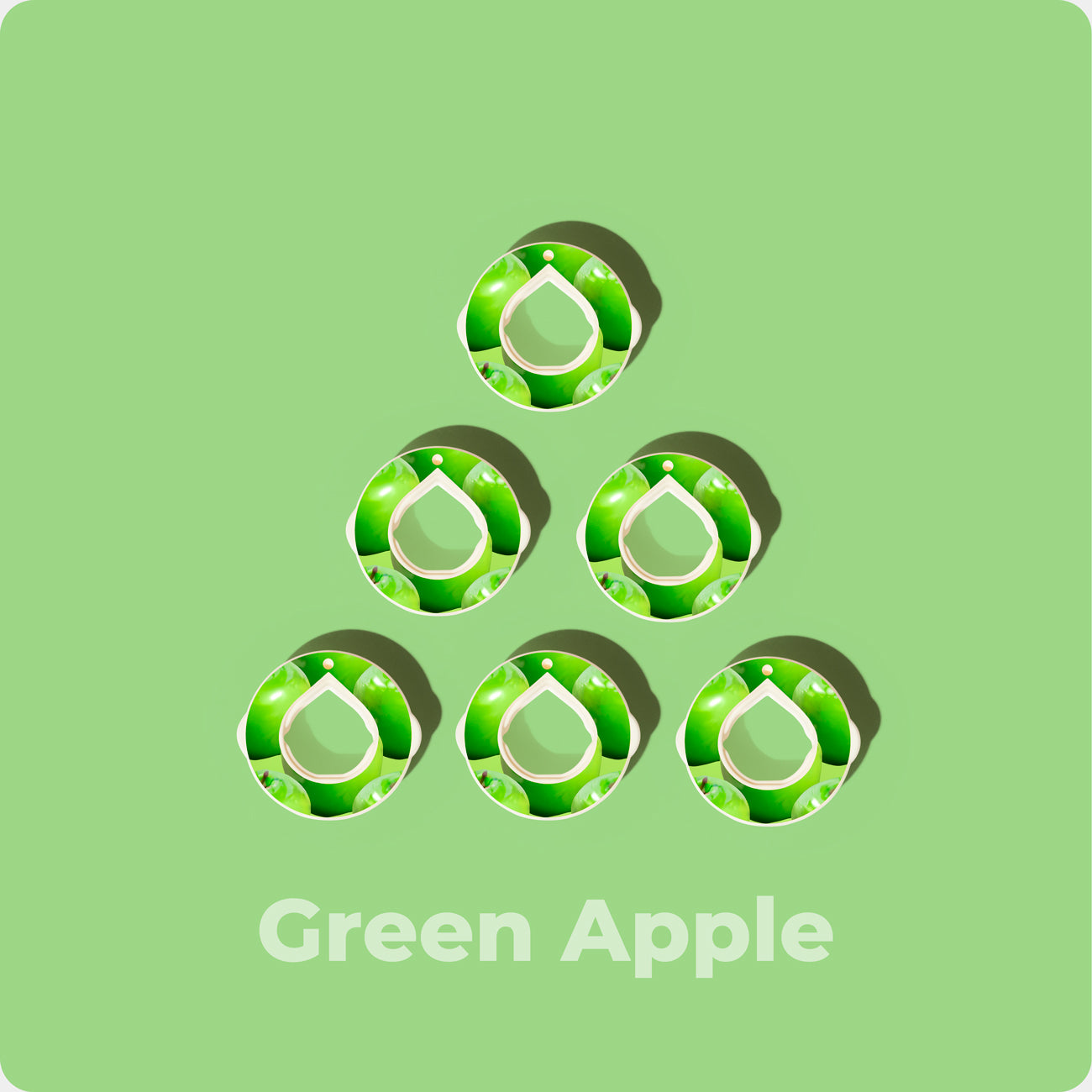 Green Apple Pods - (6-PODs)