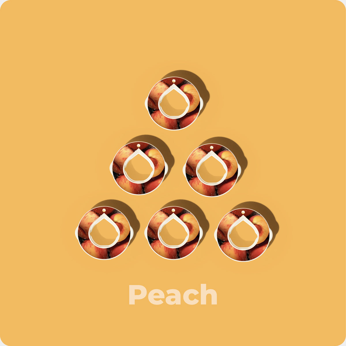 Gousses de pêche - (6-PODs)