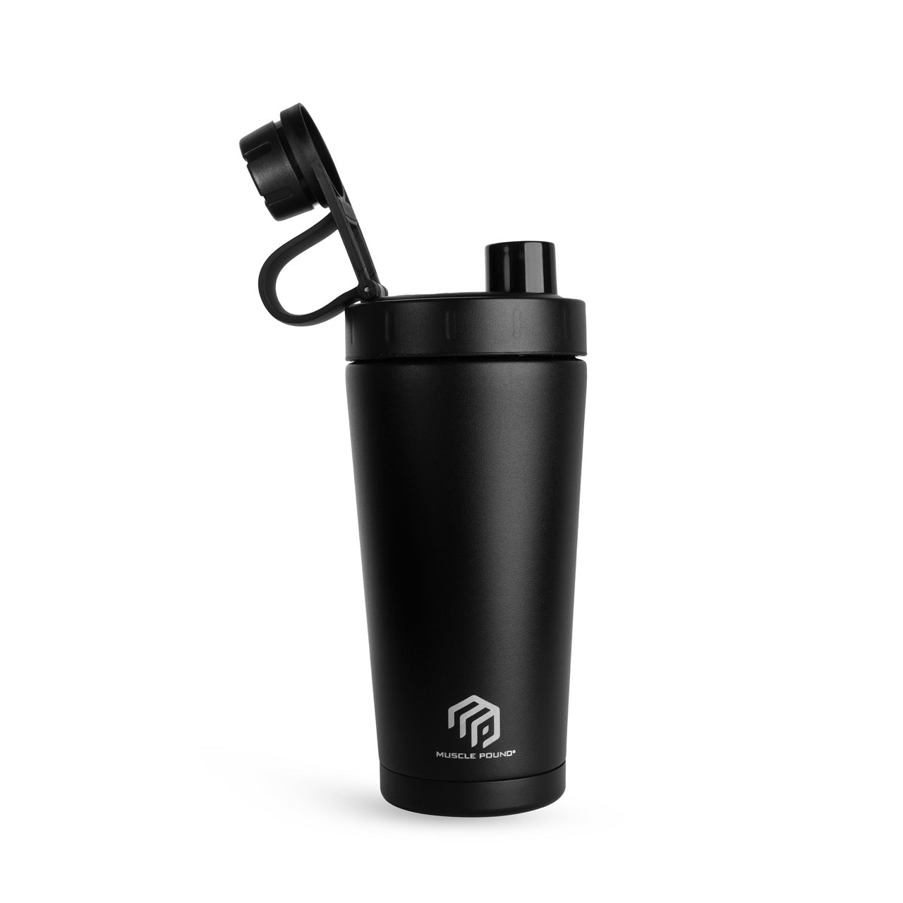 Bouteille shaker noir/blanc