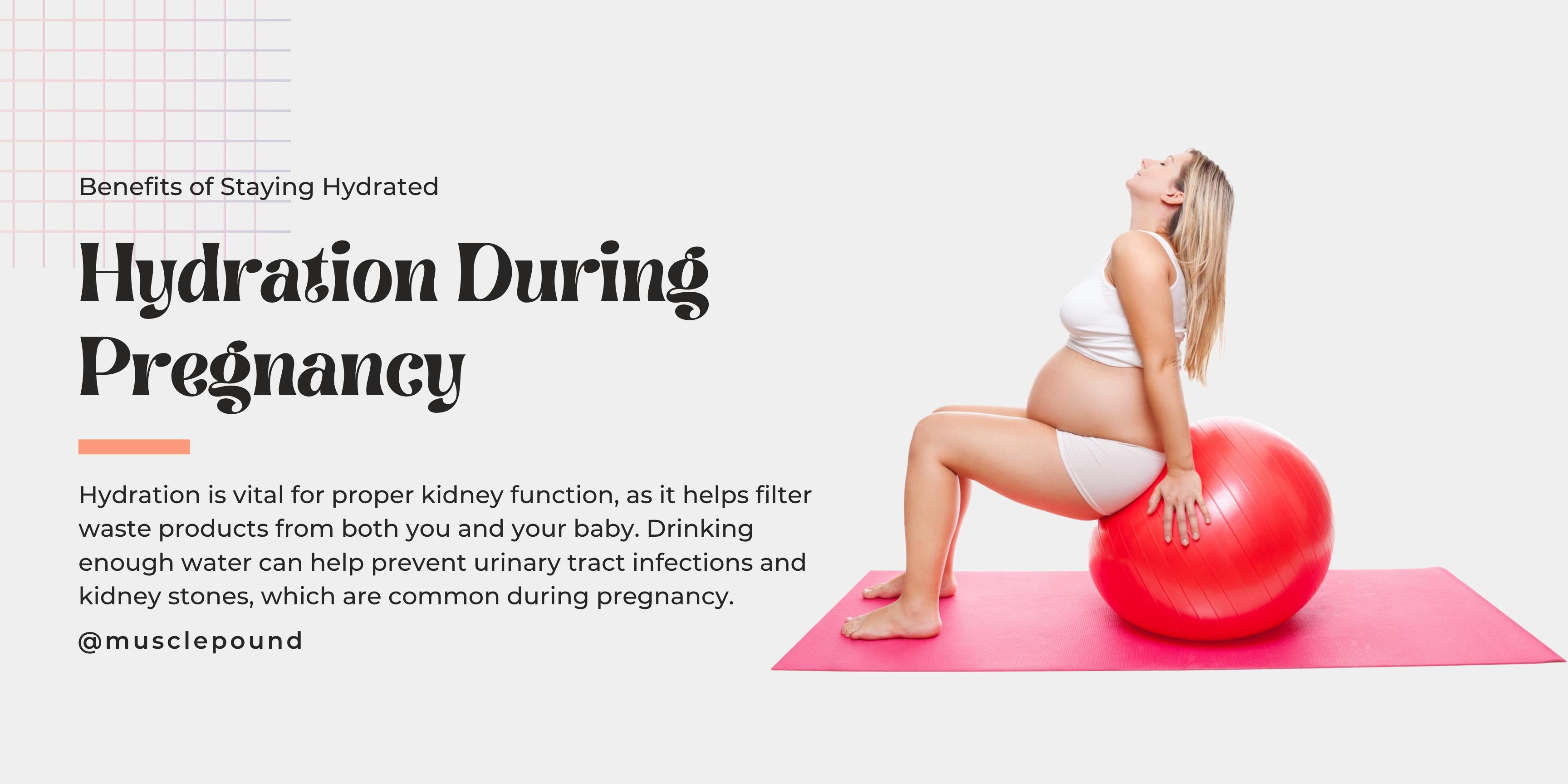 Hydration During Pregnancy - MUSCLE POUND®