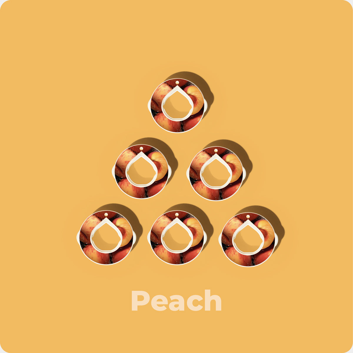 Peach Pods - (6-PODs)